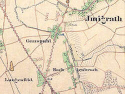 historische Karte Langenfeld