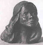 Otto Pankok: Dinili, 1932 (Skulptur)