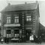 Restaurant und Café Heinrich Zass (später: Haus Hagelkreuz) an der Opladener Straße um 1904