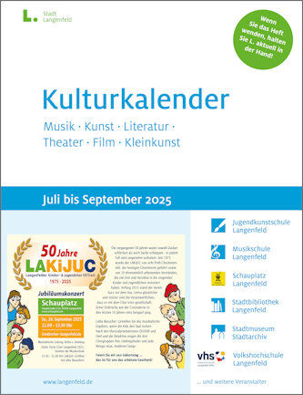 Kulturkalender der Stadt Langenfeld