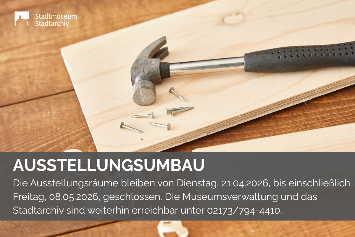 Ausstellungsumbau AprilMail 2026