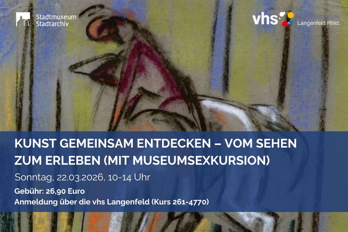 2026-03-22Kunst gemeinsam entdecken – vom Sehen zum Erleben mit Museumsexkursion
