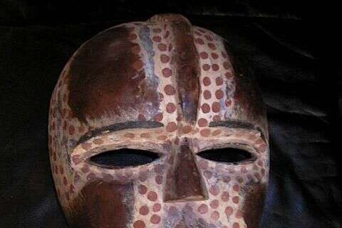 Ausstellung: "Das Zweite Gesicht" Historische Masken aus aller Welt - Bild: Maske aus Zaire/Afrika